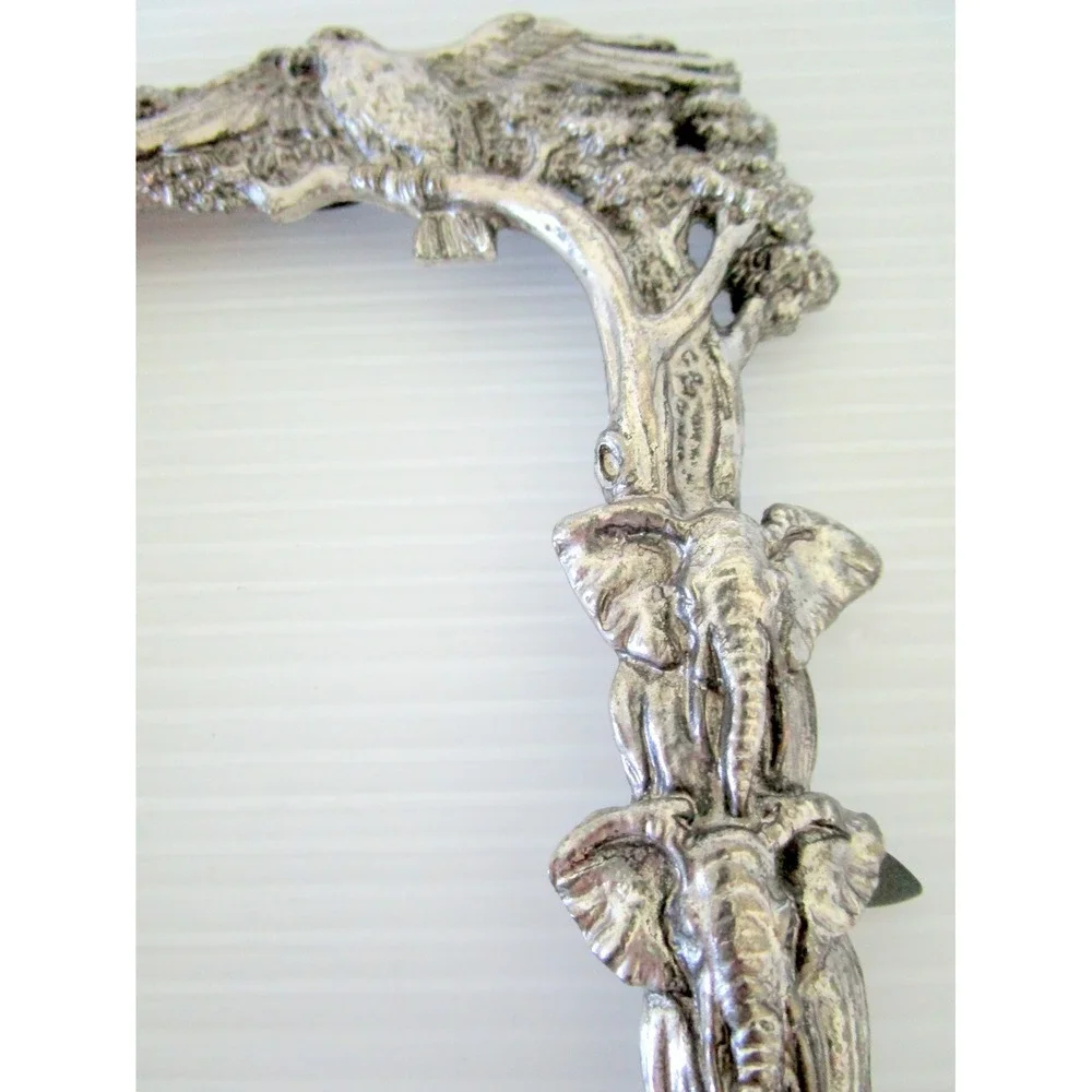 Arthur Court Safari Elephants Picture Frame 3.5